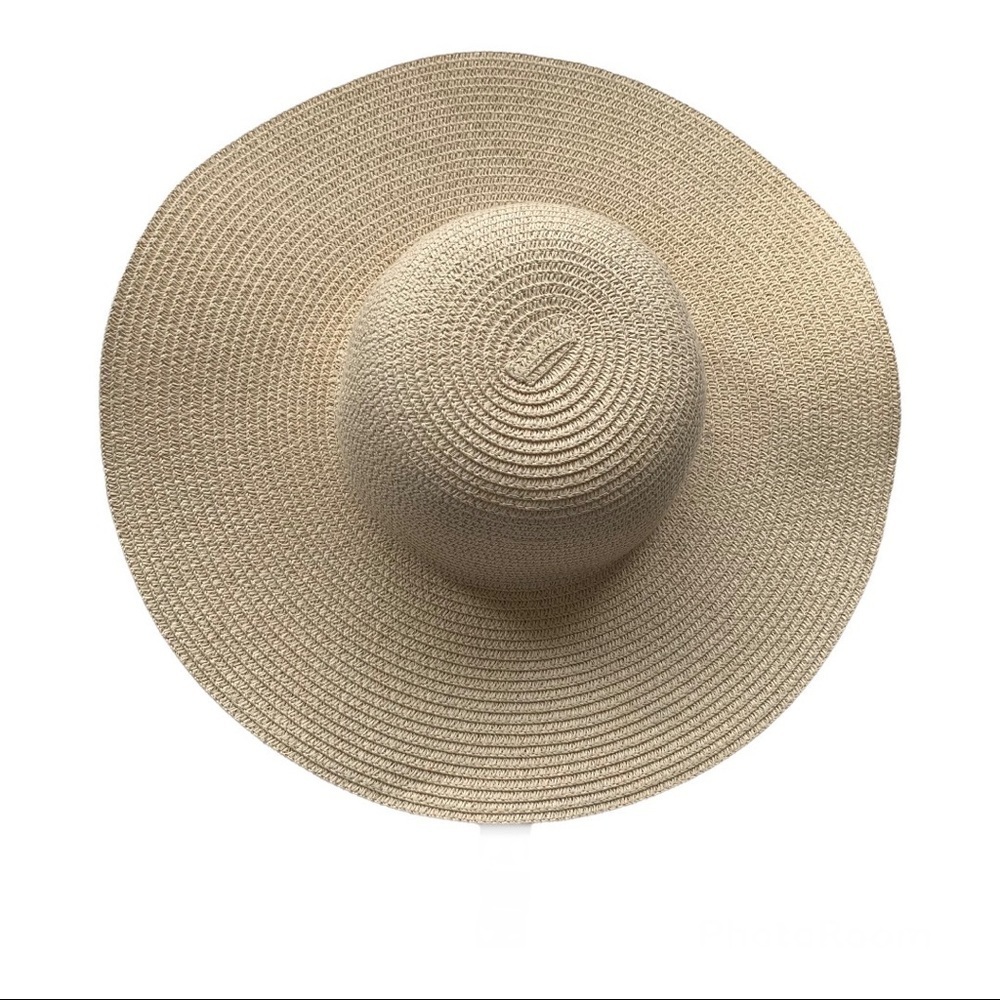 Oversized summer straw hat - Picture 3 of 4